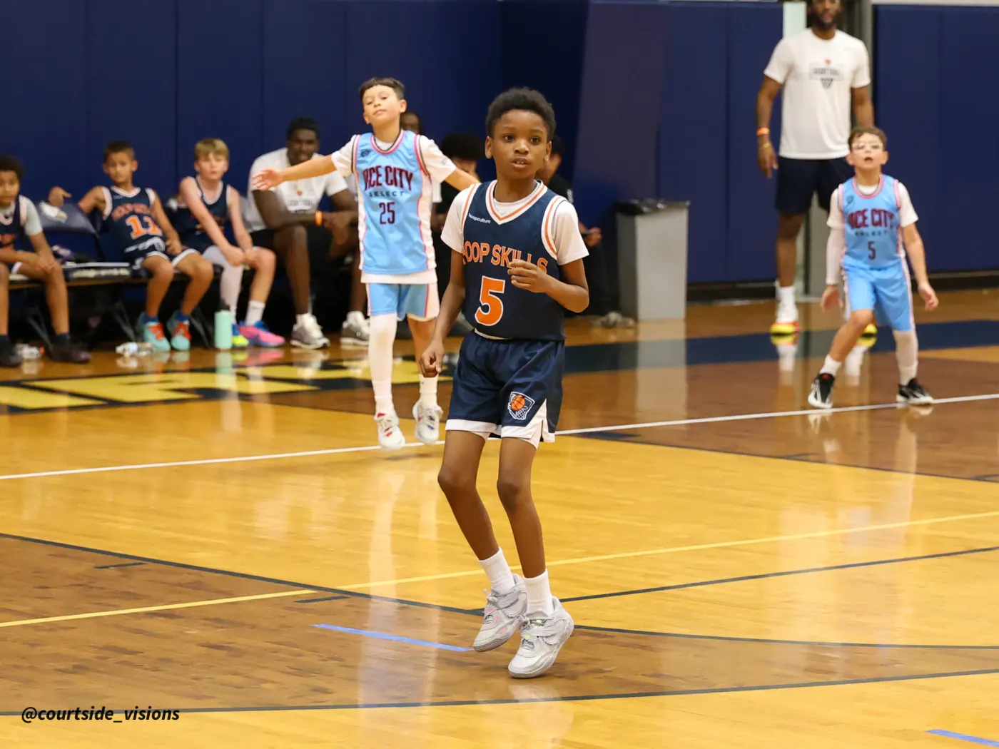 Hoop Skills in full court run